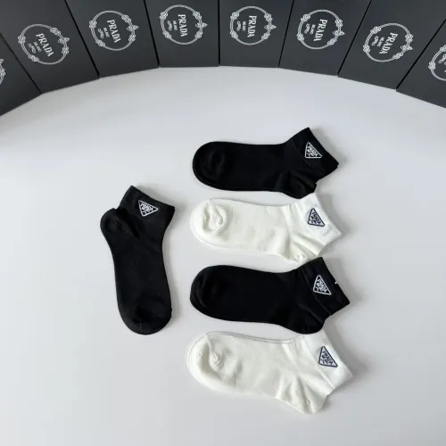 Replica Prada Socks #1456803 $29.00 USD for Wholesale