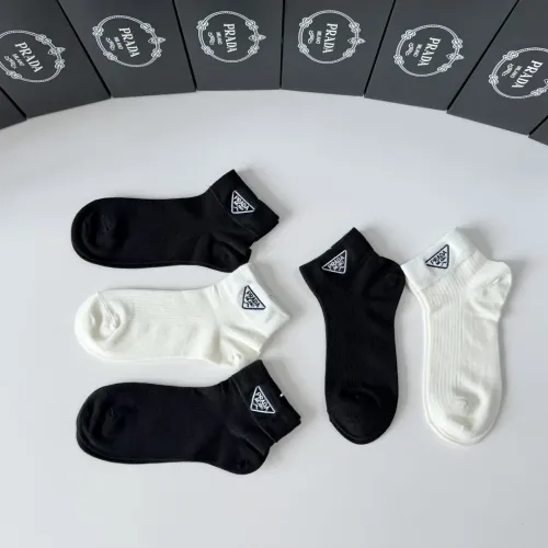 Replica Prada Socks #1456803 $29.00 USD for Wholesale