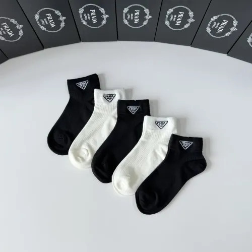 Replica Prada Socks #1456803 $29.00 USD for Wholesale