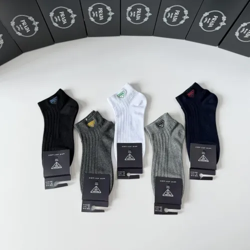 Replica Prada Socks #1456804 $29.00 USD for Wholesale