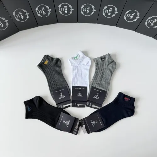 Replica Prada Socks #1456804 $29.00 USD for Wholesale