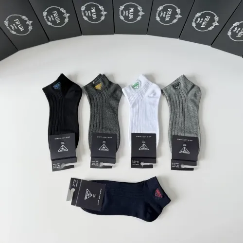 Replica Prada Socks #1456804 $29.00 USD for Wholesale