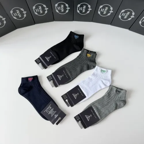 Replica Prada Socks #1456804 $29.00 USD for Wholesale