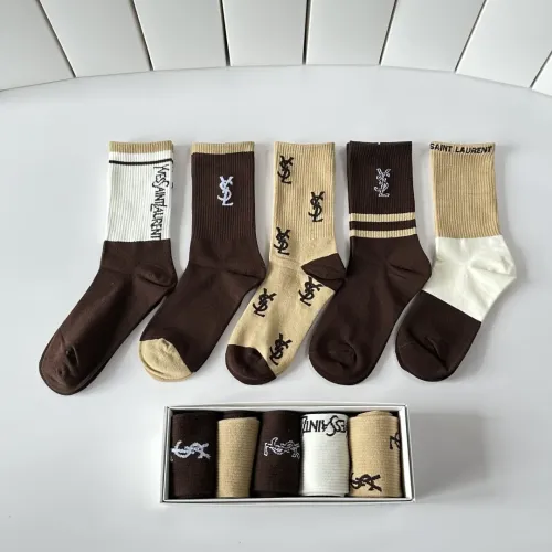 Cheap Yves Saint Laurent YSL Socks #1456807, $$29.00 USD On Yves Saint Laurent YSL Socks