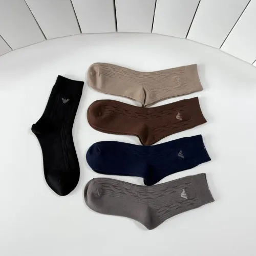 Replica Armani Socks #1456809 $29.00 USD for Wholesale