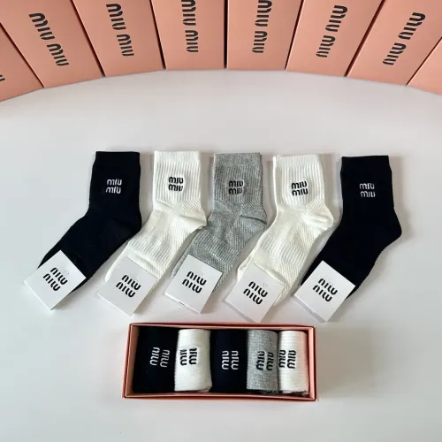 Cheap MIU MIU Socks #1456816, $$29.00 USD On MIU MIU Socks