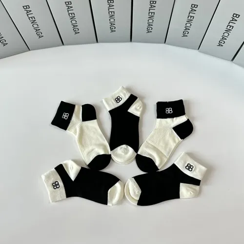 Replica Balenciaga Socks #1456823 $29.00 USD for Wholesale