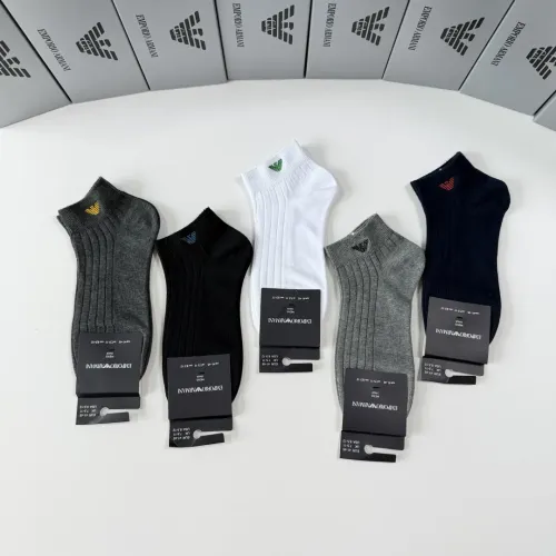 Replica Armani Socks #1456828 $29.00 USD for Wholesale