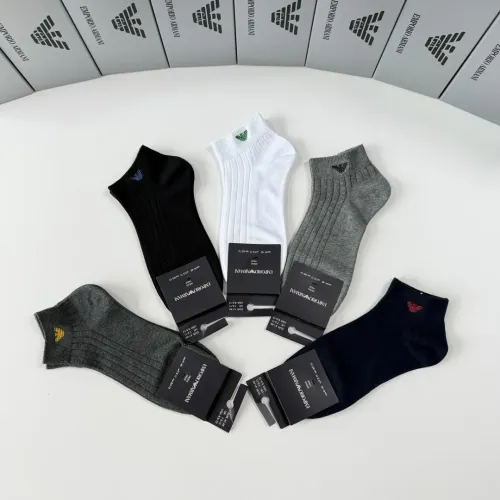 Replica Armani Socks #1456828 $29.00 USD for Wholesale