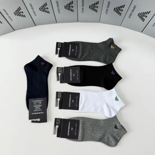Replica Armani Socks #1456828 $29.00 USD for Wholesale