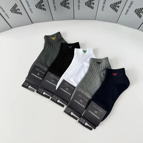 Replica Armani Socks #1456828 $29.00 USD for Wholesale