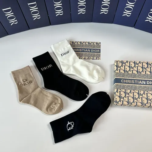 Replica Christian Dior Socks #1456835 $29.00 USD for Wholesale