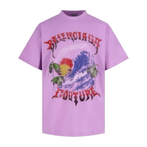 Cheap Balenciaga T-Shirts Short Sleeved For Unisex #1456933, $$56.00 USD On Balenciaga T-Shirts