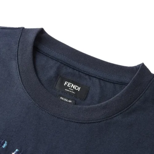 Replica Fendi T-Shirts Short Sleeved For Unisex #1457024 $42.00 USD for Wholesale
