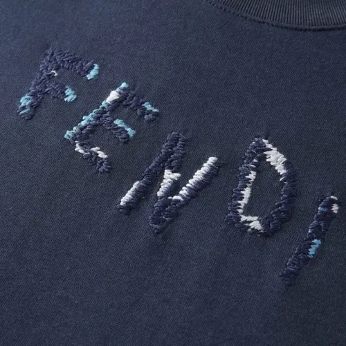 Replica Fendi T-Shirts Short Sleeved For Unisex #1457024 $42.00 USD for Wholesale