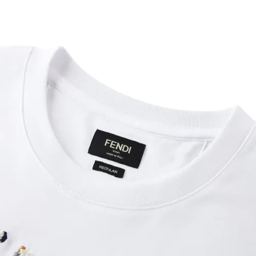 Replica Fendi T-Shirts Short Sleeved For Unisex #1457025 $42.00 USD for Wholesale
