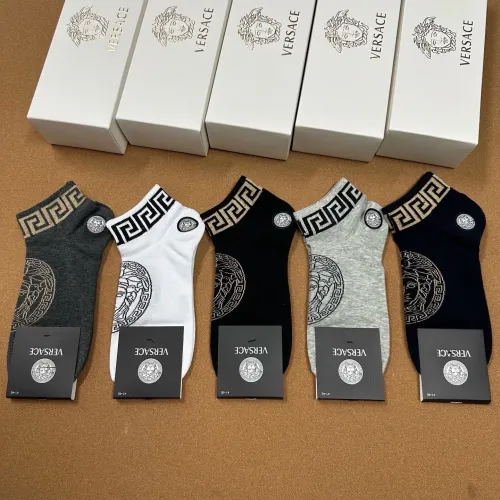 Cheap Versace Socks For Men #1457029, $$25.00 USD On Versace Socks