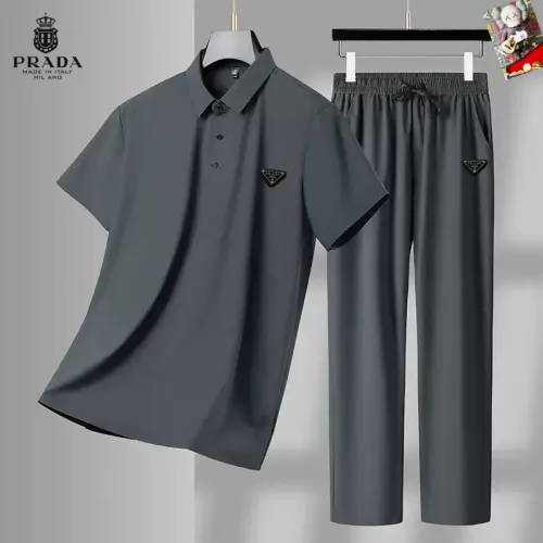 Cheap Prada Tracksuits Short Sleeved For Men #1457213, $$72.00 USD On Prada Tracksuits