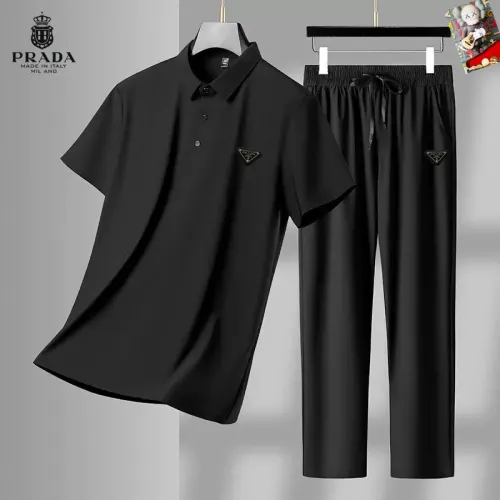 Cheap Prada Tracksuits Short Sleeved For Men #1457215, $$72.00 USD On Prada Tracksuits