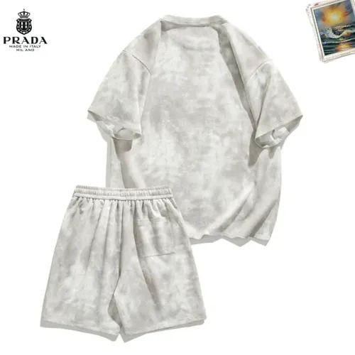 Replica Prada Tracksuits Short Sleeved For Men #1457307 $52.00 USD for Wholesale