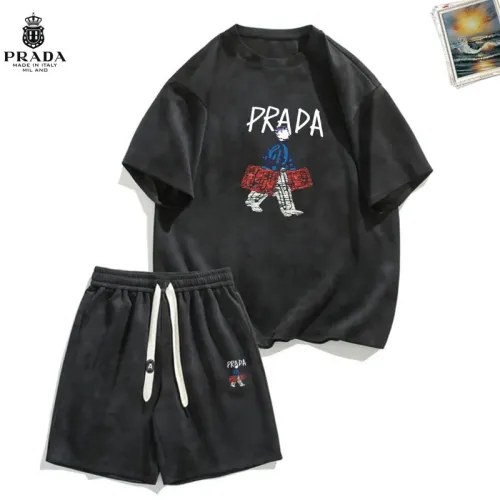 Cheap Prada Tracksuits Short Sleeved For Men #1457308, $$52.00 USD On Prada Tracksuits