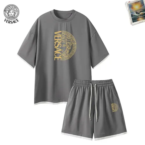 Cheap Versace Tracksuits Short Sleeved For Men #1457332, $$52.00 USD On Versace Tracksuits