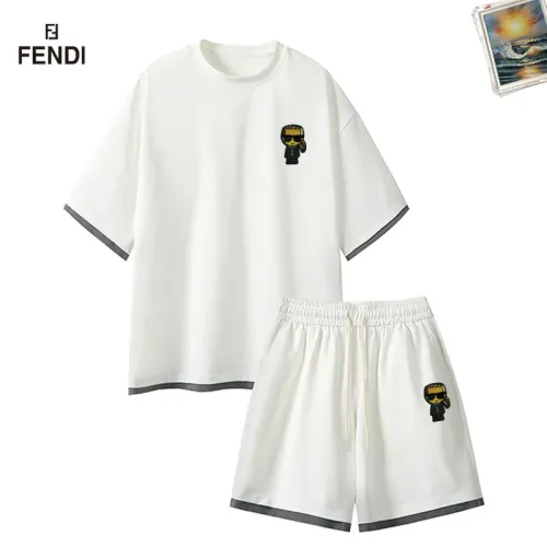 Cheap Fendi Tracksuits Short Sleeved For Men #1457340, $$52.00 USD On Fendi Tracksuits
