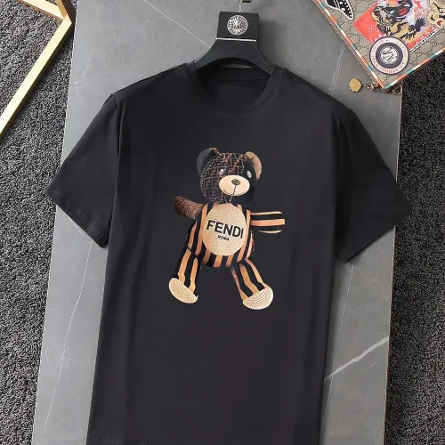 Cheap Fendi T-Shirts Short Sleeved For Unisex #1457540, $$25.00 USD On Fendi T-Shirts