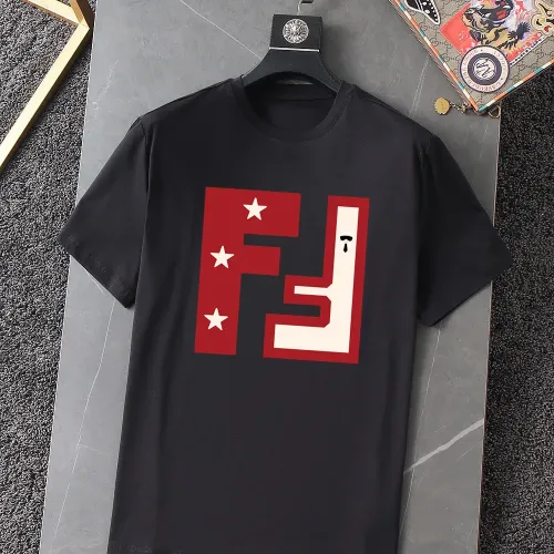 Cheap Fendi T-Shirts Short Sleeved For Unisex #1457546, $$25.00 USD On Fendi T-Shirts