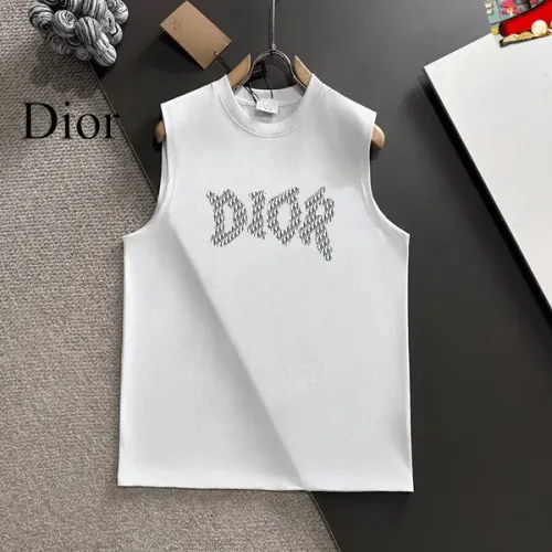 Cheap Christian Dior T-Shirts Sleeveless For Unisex #1457569, $$25.00 USD On Christian Dior T-Shirts