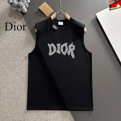 Cheap Christian Dior T-Shirts Sleeveless For Unisex #1457570, $$25.00 USD On Christian Dior T-Shirts