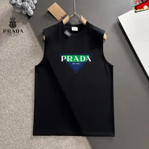 Cheap Prada T-Shirts Sleeveless For Unisex #1457578, $$25.00 USD On Prada T-Shirts
