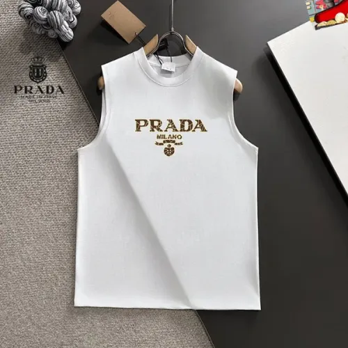 Cheap Prada T-Shirts Sleeveless For Unisex #1457583, $$25.00 USD On Prada T-Shirts