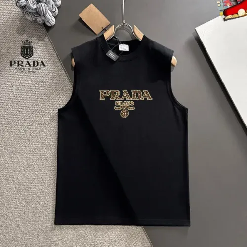 Cheap Prada T-Shirts Sleeveless For Unisex #1457584, $$25.00 USD On Prada T-Shirts