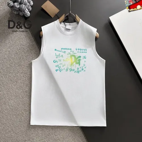 Cheap Dolce &amp; Gabbana D&amp;G T-Shirts Sleeveless For Unisex #1457592, $$25.00 USD On Dolce &amp; Gabbana D&amp;G T-Shirts