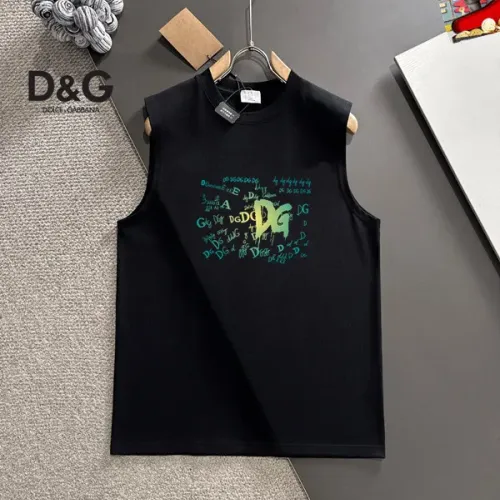 Cheap Dolce &amp; Gabbana D&amp;G T-Shirts Sleeveless For Unisex #1457594, $$25.00 USD On Dolce &amp; Gabbana D&amp;G T-Shirts