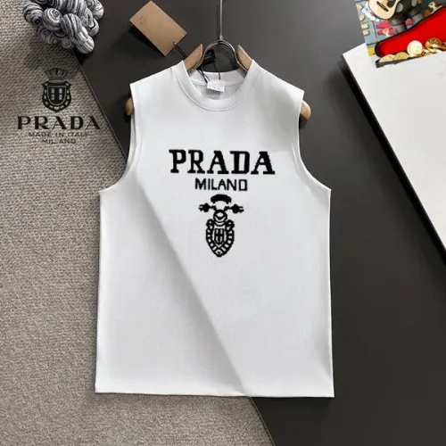 Cheap Prada T-Shirts Sleeveless For Unisex #1457597, $$25.00 USD On Prada T-Shirts