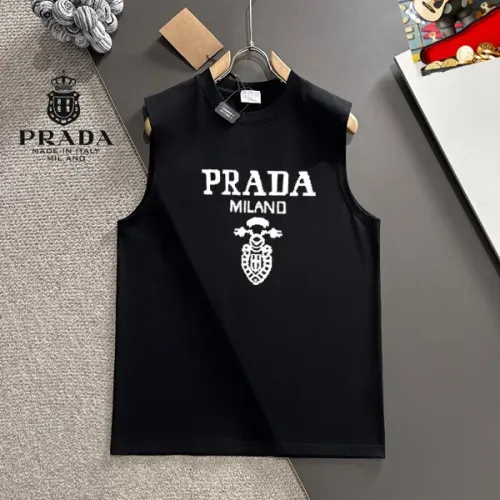 Cheap Prada T-Shirts Sleeveless For Unisex #1457598, $$25.00 USD On Prada T-Shirts