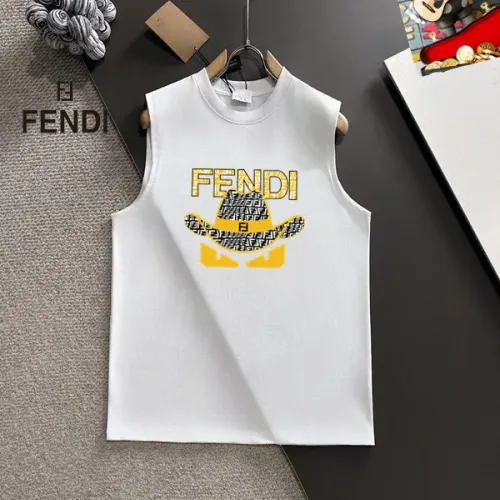 Cheap Fendi T-Shirts Sleeveless For Unisex #1457604, $$25.00 USD On Fendi T-Shirts