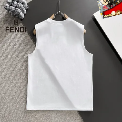 Replica Fendi T-Shirts Sleeveless For Unisex #1457604 $25.00 USD for Wholesale