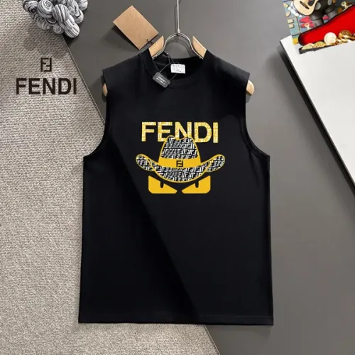 Cheap Fendi T-Shirts Sleeveless For Unisex #1457605, $$25.00 USD On Fendi T-Shirts