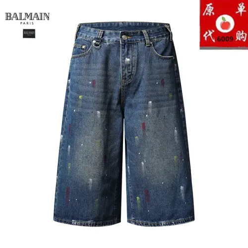 Cheap Balmain Jeans For Men #1457725, $$45.00 USD On Balmain Jeans