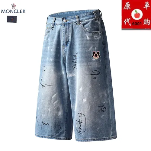 Replica Moncler Jeans For Men #1457775 $45.00 USD for Wholesale