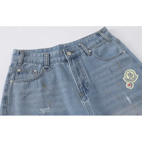 Replica Moncler Jeans For Men #1457787 $45.00 USD for Wholesale