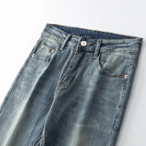 Replica Balmain Jeans For Men #1457811 $48.00 USD for Wholesale