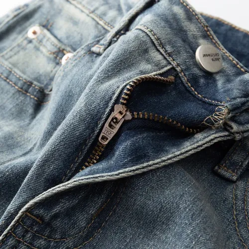 Replica Balmain Jeans For Men #1457811 $48.00 USD for Wholesale