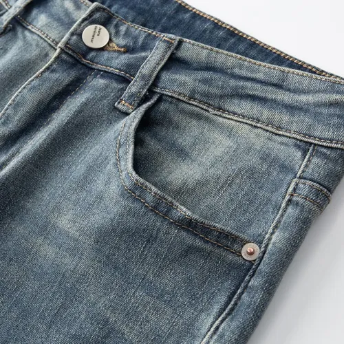 Replica Balmain Jeans For Men #1457811 $48.00 USD for Wholesale