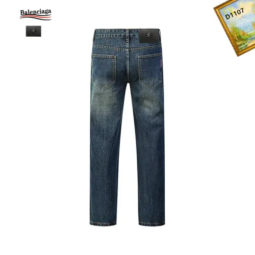 Replica Balenciaga Jeans For Men #1457817 $48.00 USD for Wholesale