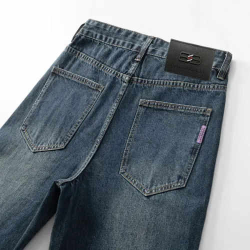Replica Balenciaga Jeans For Men #1457817 $48.00 USD for Wholesale