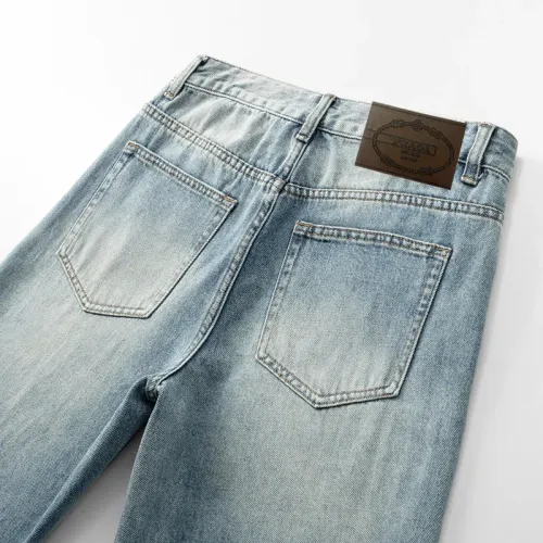 Replica Prada Jeans For Men #1457824 $48.00 USD for Wholesale